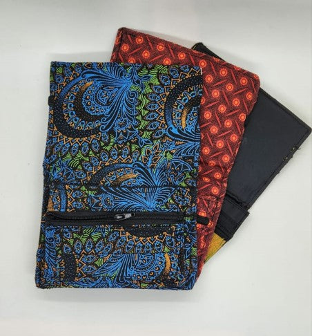 African Print Carry Pouch - for Tobacco, Leafolo or your Stash!