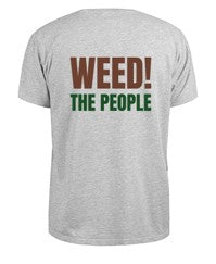 Slogan Printed Uni-sex Hemp T-shirt